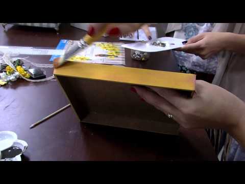 Mulher.com 22/05/2015 Marisa Magalhães - Caixa com patina Parte 2/2