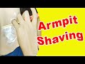 Armpit Shaving Juthikasmakeover