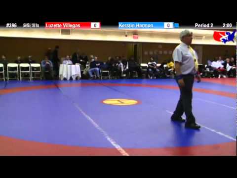 NYAC 59 KG / 130 lbs: Luzette Villegas vs. Kerstin Harmon