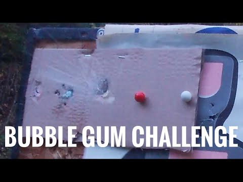 #bubblegumchallenge Shooting Bubble Gum at 50 yards