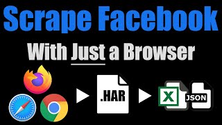 No-Code Facebook API Data Scraping with HAR Files (Still Works in 2024)
