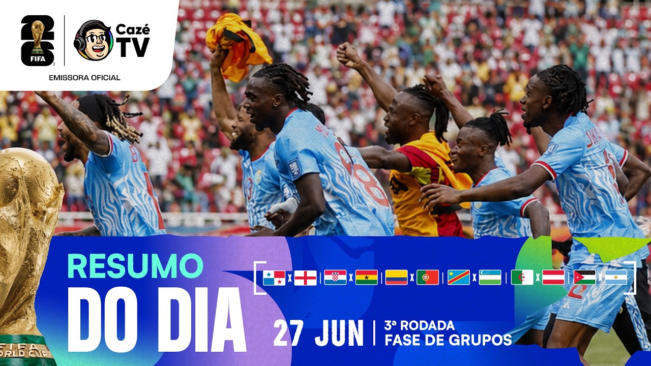 TUDO QUE ROLOU NO 17º DIA DE COPA DO MUNDO | RESUMO DO DIA - 27/06 | 3ª RODADA | FASE DE GRUPOS