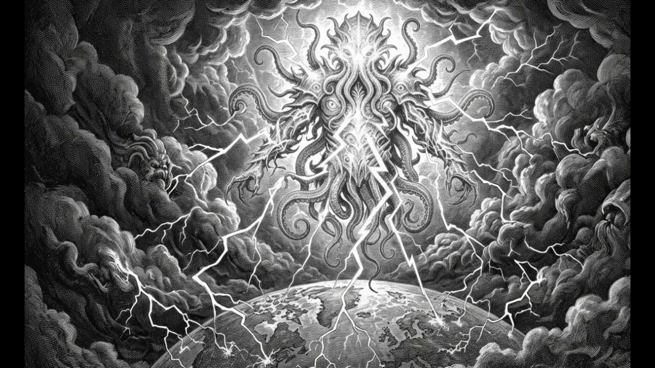 Zeus reinterpreted as an eldritch horror