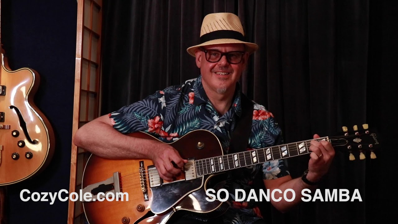 Promotional video thumbnail 1 for Cozy Cole Solo Bossa Nova Guitarist