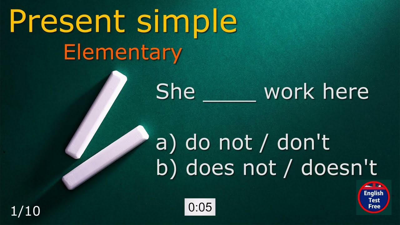 #quiz  Present Simple _ Do not / Does not