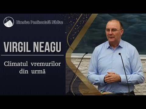 Virgil Neagu - Climatul vremurilor din urma