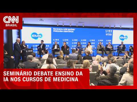 Pesquisadores planejam treinar médicos para usar IA; veja como foi debate em seminário | PRIME TIME