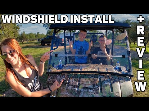 Protect Yourself | This Kawasaki Mule Windshield Is A Game-Changer!