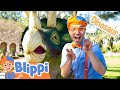 Blippi Roars With Dinosaurs At The Children S Museum Educational Science Videos For Kids