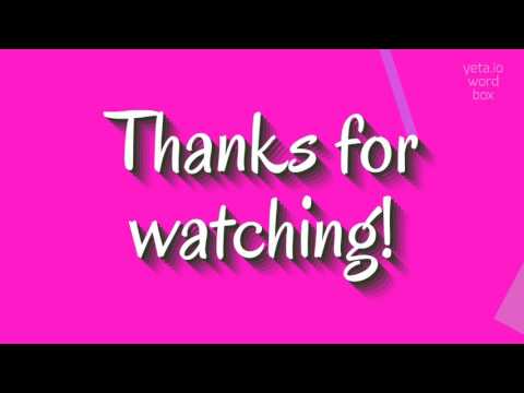 CERNUOUS - HOW TO PRONOUNCE IT? #cernuous