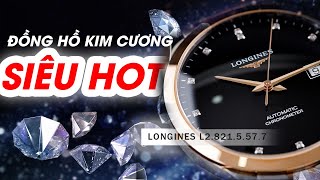 youtube Longines Record Collection Nam L2.821.5.57.7 - hàng lướt