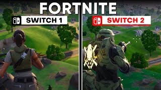 Fortnite - Switch 1 vs Switch 2 Graphics Comparison