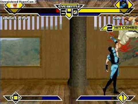 Angel Ryu Vs. Sub Zero