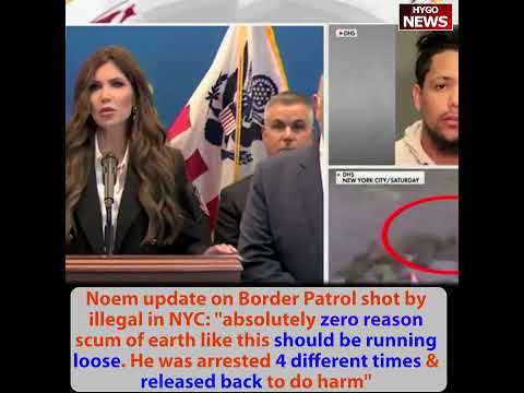 Noem on Border Patrol NYC: absolutely zero reason scum running loose; Dems law-abiding undocumented