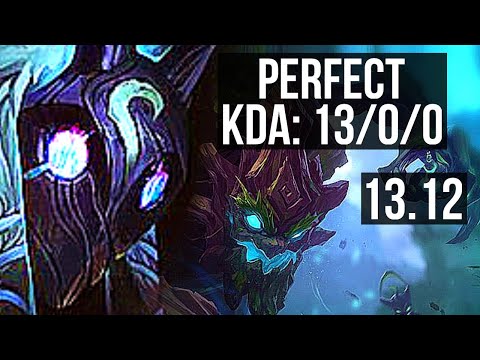 KINDRED vs MAOKAI (JNG) | 13/0/0, 67% winrate, Legendary | KR Grandmaster | 13.12