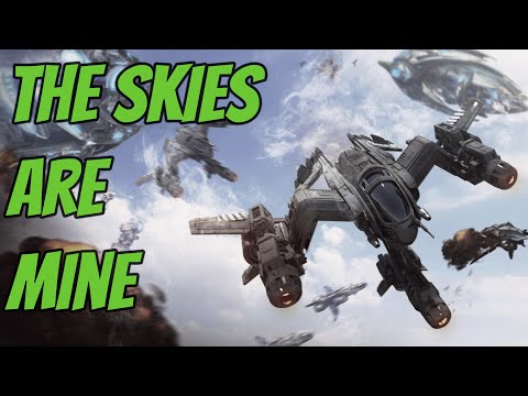 Swann vs Karax and Alarak in Full air (Sc2 Direct Strike Commanders)