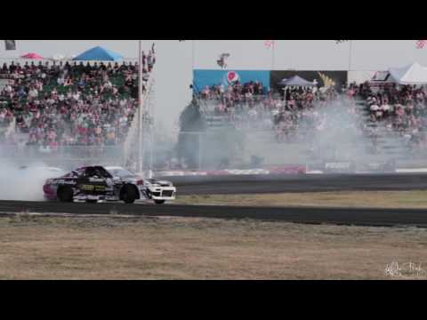 Formula Drift Canada World 2015 - Marc Landreville Leading Bob Patinka