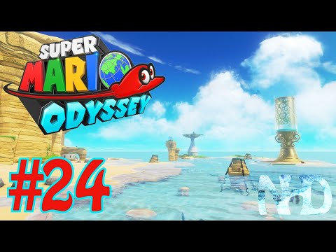 Let's Play Super Mario Odyssey (pt24) Seaside Kingdom (Bubblaine) #4