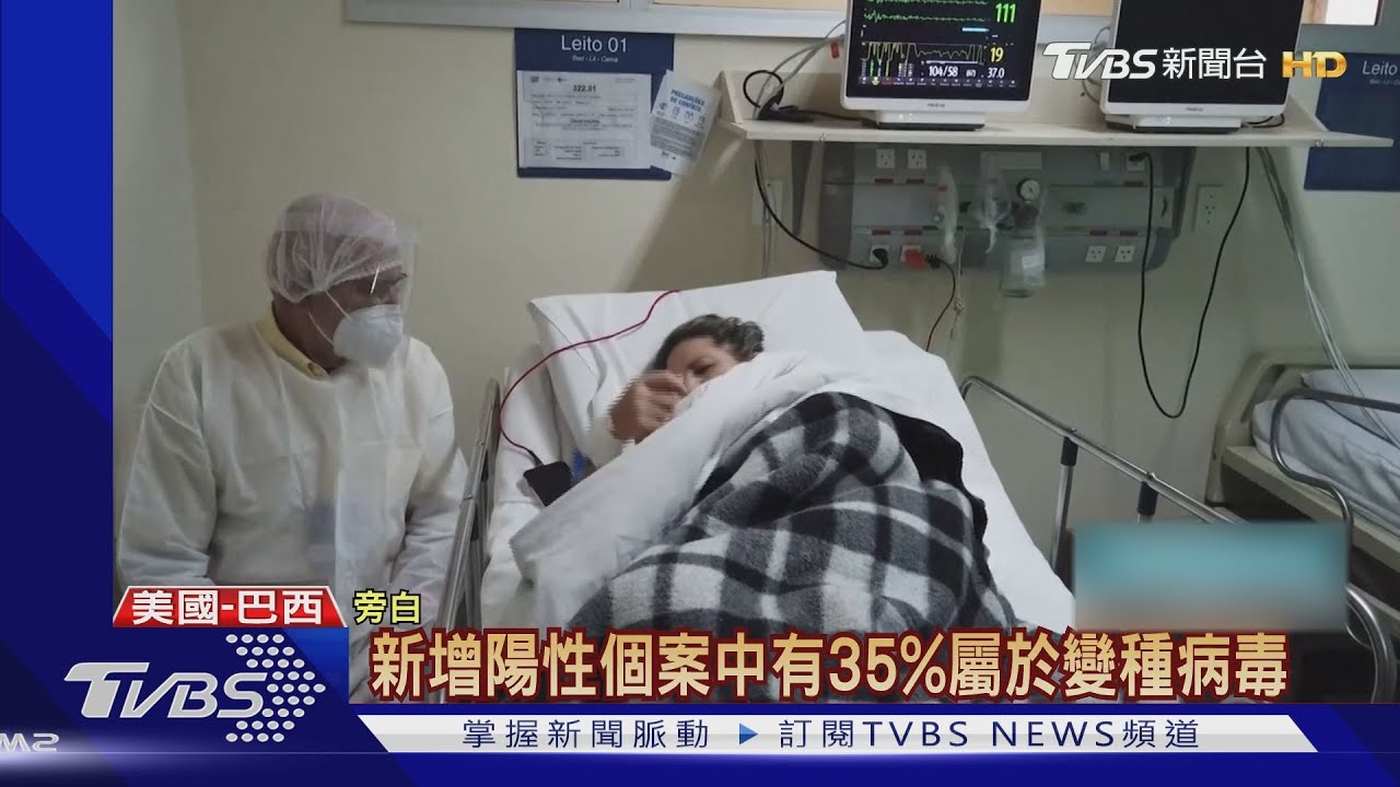 變種病毒威脅!印度Delta疫情升溫 巴西Gamma成隱患