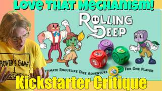 Rolling Deep & Eureka | Dice Adventure Roguelike & Campaign  - Kickstarter Critique Review