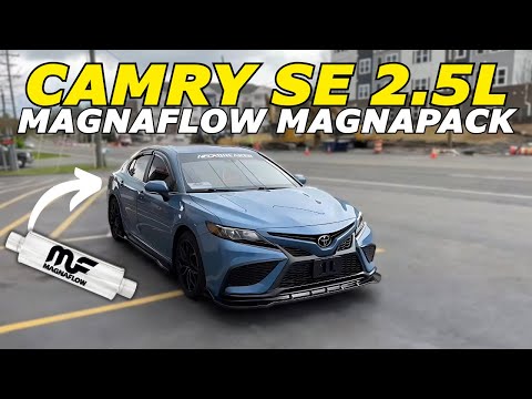 2023 Toyota Camry SE 2.5L Exhaust Sound w/ Magnaflow Magnapack & Muffler Delete!