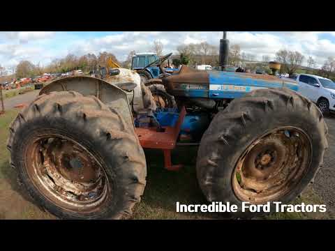 1968 Ford County Super Four 754 AWD 4.4 Litre 4-Cyl Diesel Tractor (82 HP)