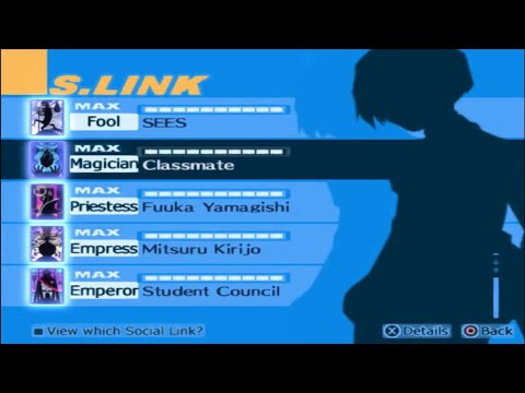 Persona 3 FES -Journey-100% HARD mode-Part 128-Max Social Links
