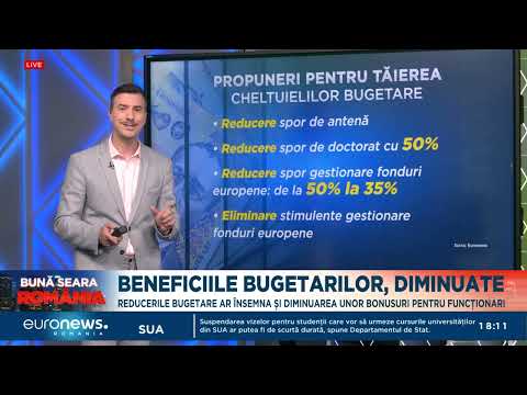 Reducerea deficitului: bugetarii riscă pierderea sporurilor și deducerilor
