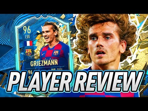UNDESERVED? 🤔 96 TOTSSF GRIEZMANN PLAYER REVIEW! - FIFA 20 Ultimate Team