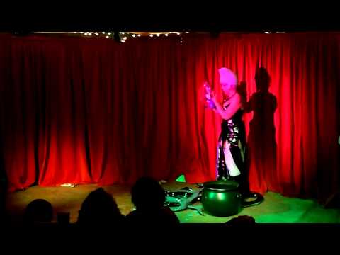 Siren Santina as Ursula, the sultry singing cephalopod