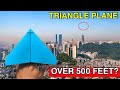 How To Make A PAPER AIRPLANE EASY TRIANGLE PLANE Best Paper Airplane That Flies Far