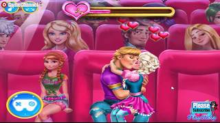 Princesses Movie Evening Ellie love Trouble, Dress Up Games, Love Games, Elsa Frozen Girls Games