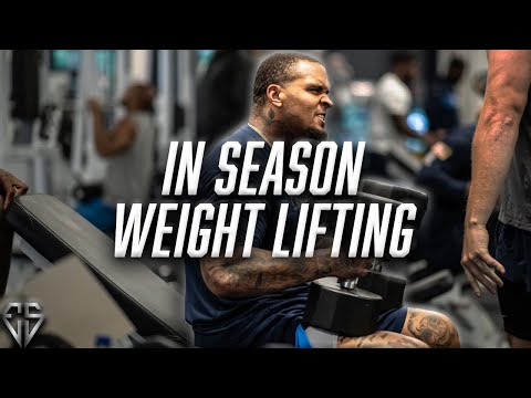 How Athletes Can Lift Heavy In The Weight Room (In-Season Weight Training For Athletes)