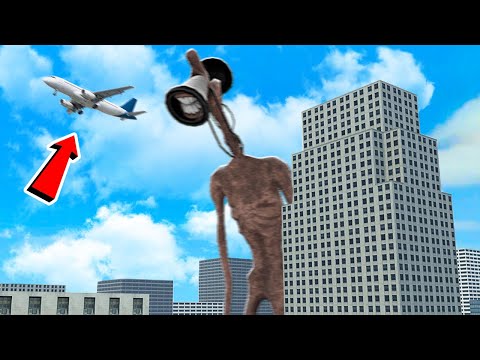 GIANT SIREN HEAD SIGHTING IN THE CITY! - Multiplayer Garry's Mod Gameplay