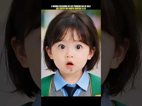 A menina descobriu um garoto identico a ela na escola😮