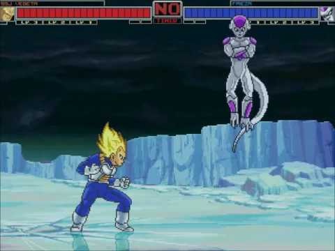 MUGEN-Supersonic Warriors (Ep.17):It's now or never-Vegeta vs Frieza