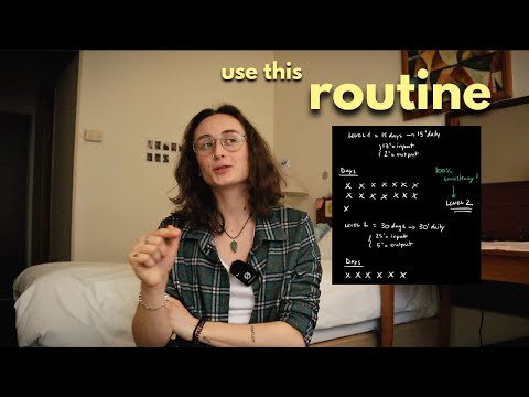 master any language: build your daily routine