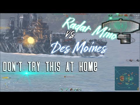 Radar Minotaur Hard Carry 261k 6 kills || World of Warships