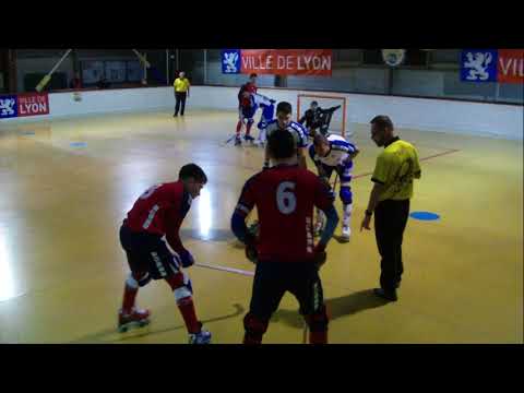 J13 Championnat de France N1 Elite Rink Hockey 2017-2018 : RHC Lyon 0-3 HC Quévert (MT1)