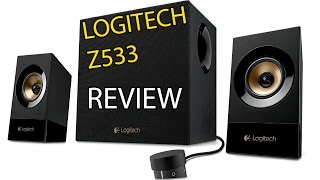 Logitech Z533 Multimedia Speaker System Review 120 Watt Stereo Desktop PC Speaker Unit