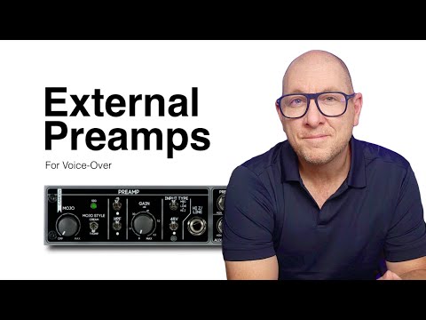Adding An External Mic Preamp To A Voice-Over Equipment Chain #preamp #CranborneAudio