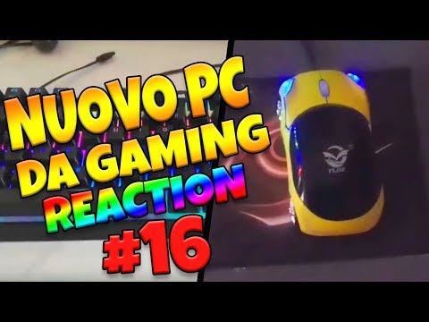 LE CUFFIE DELL'AUTOGRILL - Il mio Nuovo Computer da Gaming #16 - Reaction