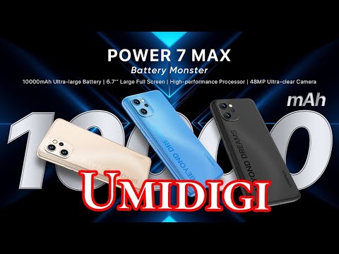 Umidigi Power 7 MAX, 10000 mAh, 6/128