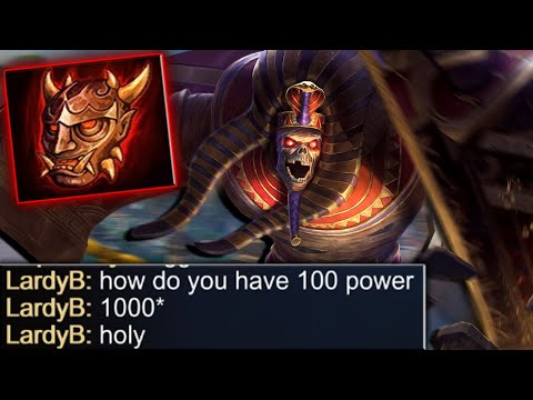 NEW RANGDA'S CABRAKAN GETS HIM OVER 1000 POWER ITS NUTS - Masters Ranked Duel - SMITE