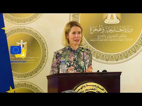 Video Thumbnail: Egypt Is Indispensable to Europe - Standing Side by Side for Stability in a World at War! EU Kallas