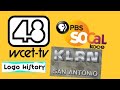 KLRN WCET PBS SoCal Logo Ident History
