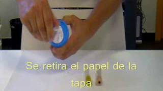 Como llenar los tubos de un análisis de orina.