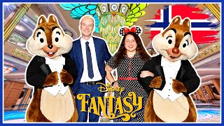 DISNEY CRUISE Norwegian Fjords Vlog 🇳🇴 Sea Sickness & FORMAL Night! Day 2 | Disney Fantasy