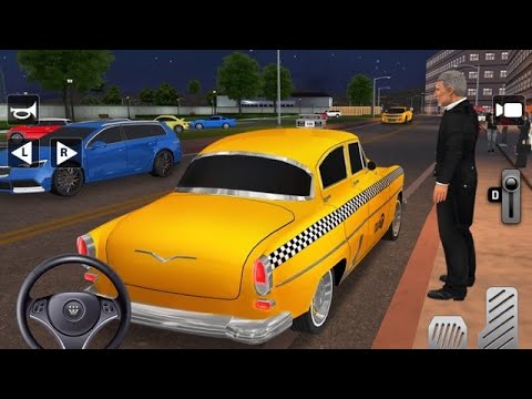 US Prado Car Taxi Cab Simulator 3D - CarDriving in Open World City - Android GamePlay