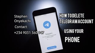 How to Delete Telegram Account